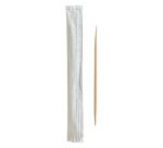 Tandenstoker 'Pure', hout, rond, lengte: 65 mm
