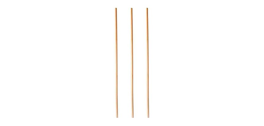Paille en paille Longueur 23 cm - Lot de 150