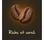 Café en grain Naturela Bio pur arabica intense - paquet de 1 kg