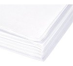 Tischset aus weißem Papier 30 x 40 cm - Packung mit 250