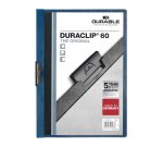 Dossier pinza lateral metálica Duraclip® 60 hojas A4 Durable azul oscuro