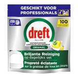 Dreft Pro Original Lemon dishwashing - Bag of 100 capsules