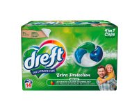Dreft Laundry Capsules 4 in 1 Ultimate Care - Box of 14 pieces