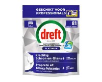 Dreft Pro Platinum regulär All in 1 Geschirr - Beutel 81 Kapseln