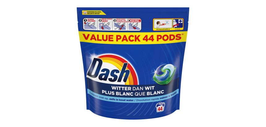 Dash pods 3 in 1 wasmiddel - Zak van 44