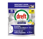 Dreft Platinum All in 1 Lemon Dishwashing - Bag of 81 Capsules