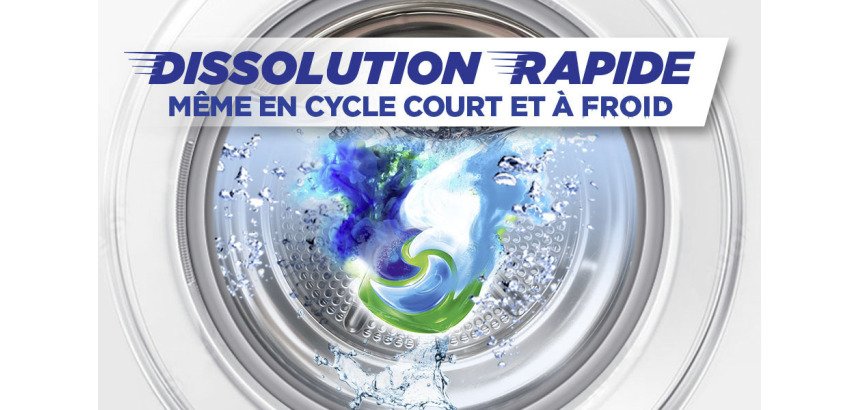 Lessive Pods Ariel 4 en 1 Alpine – 30 lavages