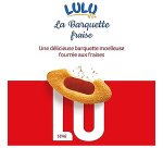 Barquettes Lulu fraise LU - Paquet de 120 g
