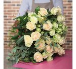 Bouquet de fleurs naturelles Douceur XXL
