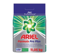 Lessive poudre Ariel Formula Pro Plus - 647 lavages - Sac de 11 kg