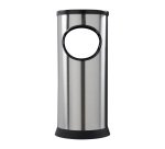 Cendrier corbeille d'intérieur Kipso Rossignol inox brossé 17,5 litres