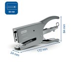Rapid K1+ Classic Stapling Pliers - staples 26/6 and 26/8 - capacity of 50 sheets