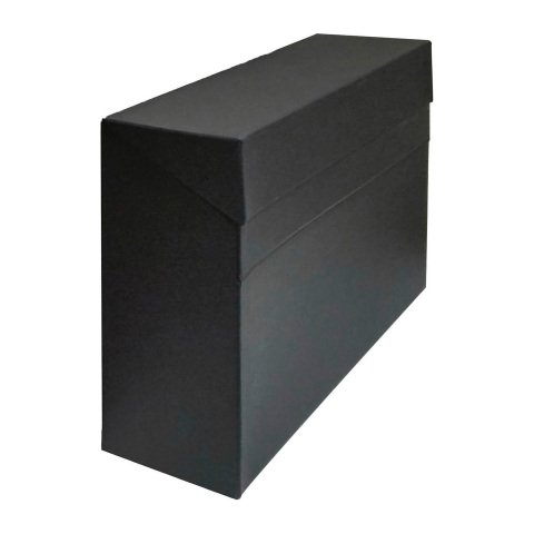 Caja de transferencia Folio doble fondo negro