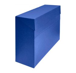Caja de transferencia Milskin A4 fondo normal lomo 11 cm azul