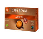 Koffiecapsule Café Royal Professionnel Espresso Forte Bio - doos van 50 - compatibel met Nespresso Professionnel