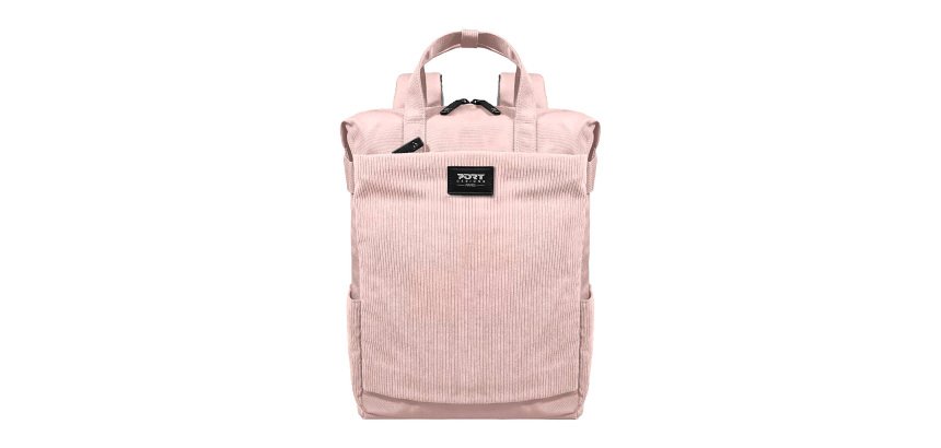 PORT Sac à dos MILANO II ÉCO en velours pour ordinateur portable 14/16"