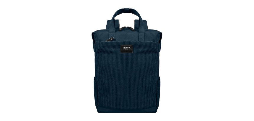 PORT Sac à dos MILANO II ÉCO en velours pour ordinateur portable 14/16"