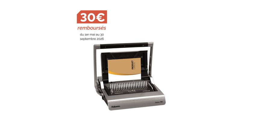 Relieuse Fellowes Galaxy manuelle