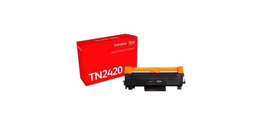 Toner Everyday™ noir de Xerox compatible avec Brother TN2420, haute capacité