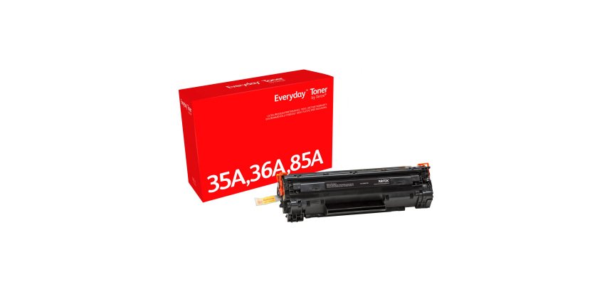Xerox Everyday™ black toner compatible with HP 35A HP 36A HP 85A (CB435A/ CB436A/ CE285A), standard capacity