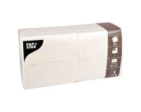 Serviette de table en papier pliage 1/8, 1 pli,  33 x 33 cm - Paquet de 500