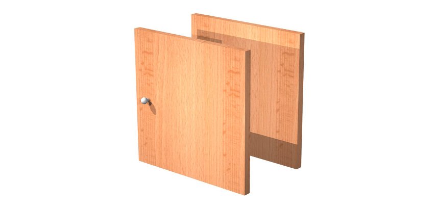 Ante per librerie Maxicubes 32,2 x 32,5 x 32,1 cm 2 unità