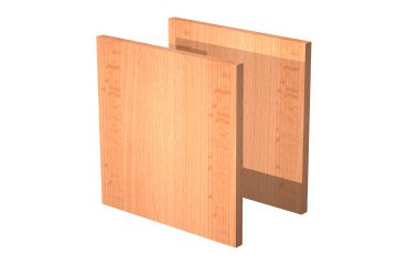 Dietri per librerie Maxicubes 32,2 x 0,16 x 32,1 cm 2 unità