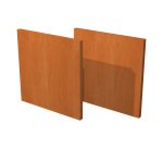 Dietri per librerie Maxicubes 32,2 x 0,16 x 32,1 cm 2 unità