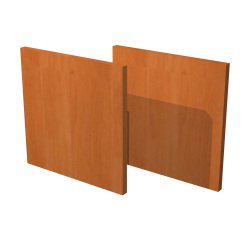 Dietri per librerie Maxicubes 32,2 x 0,16 x 32,1 cm 2 unità