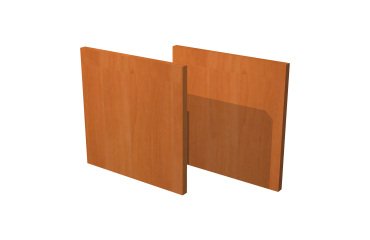 Dietri per librerie Maxicubes 32,2 x 0,16 x 32,1 cm 2 unità