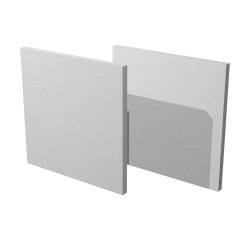 Dietri per librerie Maxicubes 32,2 x 0,16 x 32,1 cm 2 unità