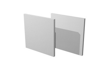 Dietri per librerie Maxicubes 32,2 x 0,16 x 32,1 cm 2 unità