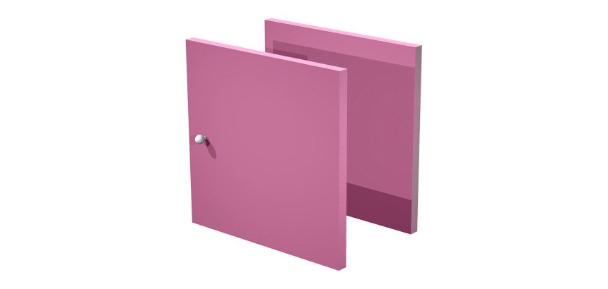 Ante per librerie Maxicubes 32,2 x 32,5 x 32,1 cm 2 unità