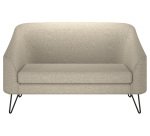 Canapé Evazion, 2 places, pieds métal, tissu