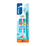 Stylo roller Pilot FriXion Clicker Pool Party - Pochette de 3