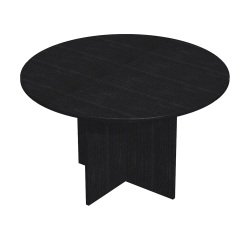 Tavolo riunioni rotondo diametro 120 cm con gambe a croce