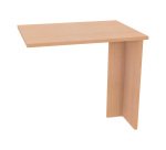 Allungo per scrivania Lione gambe a pannello l 80 x p 60 x h 72 cm