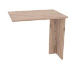 Allungo per scrivania Lione gambe a pannello l 80 x p 60 x h 72 cm