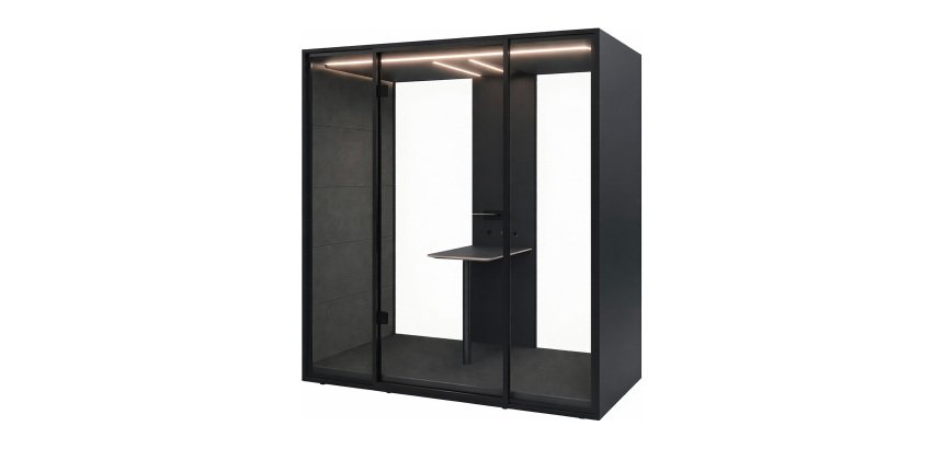 Cabine acoustique Box 4 avec table