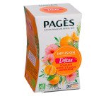 Bio-Detox-Aufguss Pagès - Schachtel mit 20 Beuteln