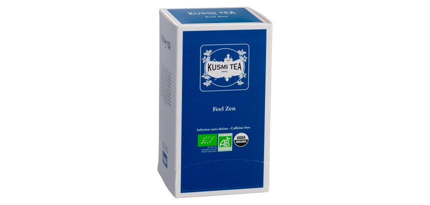 Infusion Feel Zen Organic Kusmi Tea - Box of 25 sachets