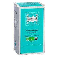 Verveine Minze Bio-Kräutertee Kusmi Tea - Dose mit 25 Beuteln