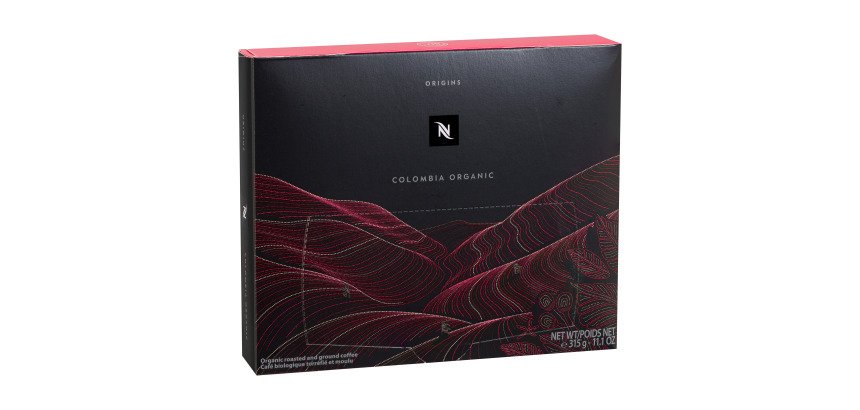 Capsules Nespresso Professionnel Colombia Organic - Boîte de 50