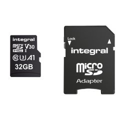 Integral INMSDH32G-100V30 32GB flash memory MicroSD UHS-I