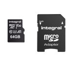 Integral INMSDX64G-100V30 flash memory 64 GB MicroSD UHS-I Class 10