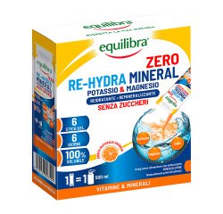 Potassio & Magnesio Re-Hydra Mineral Equilibra® - 6 stick