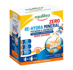 Potassio & Magnesio Re-Hydra Mineral Equilibra® - 12 stick