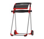 Cavalletto da terra nero/rosso W1 Tork