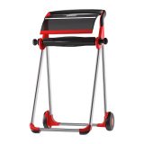 Cavalletto da terra nero/rosso W1 Tork