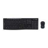 Ensemble clavier souris sans fil MK270 noir AZERTY Logitech